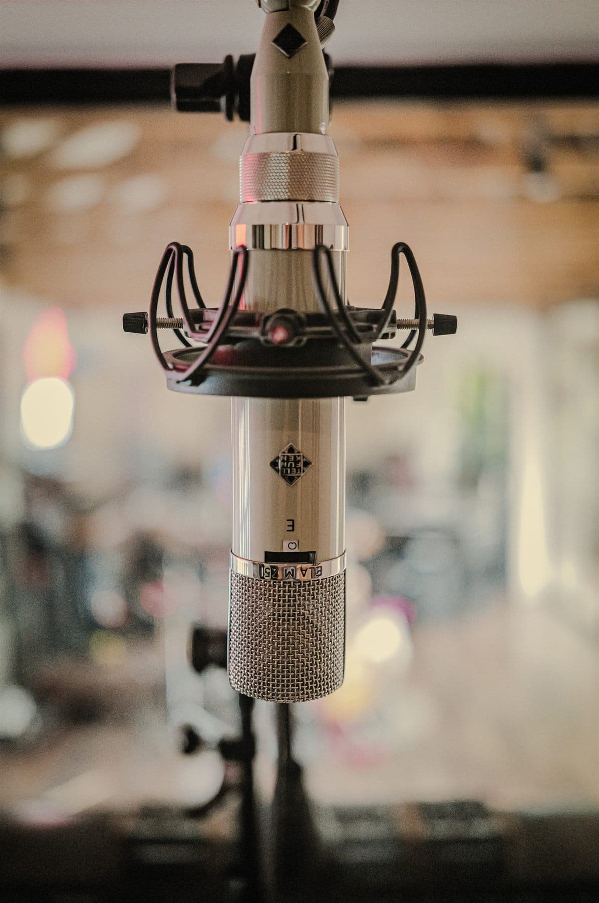 The Telefunken ELA M 251, warm in the booth